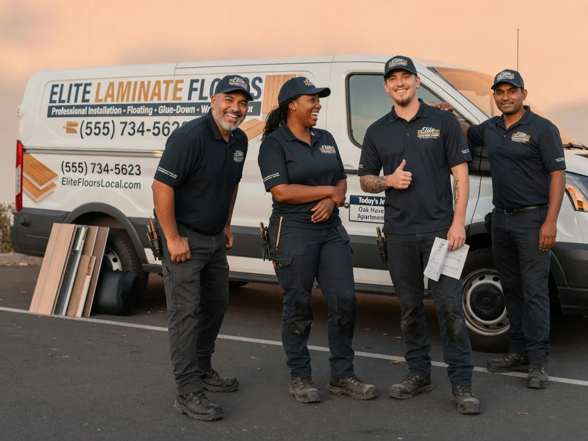 Laminate flooring installation company in New Franken, WI